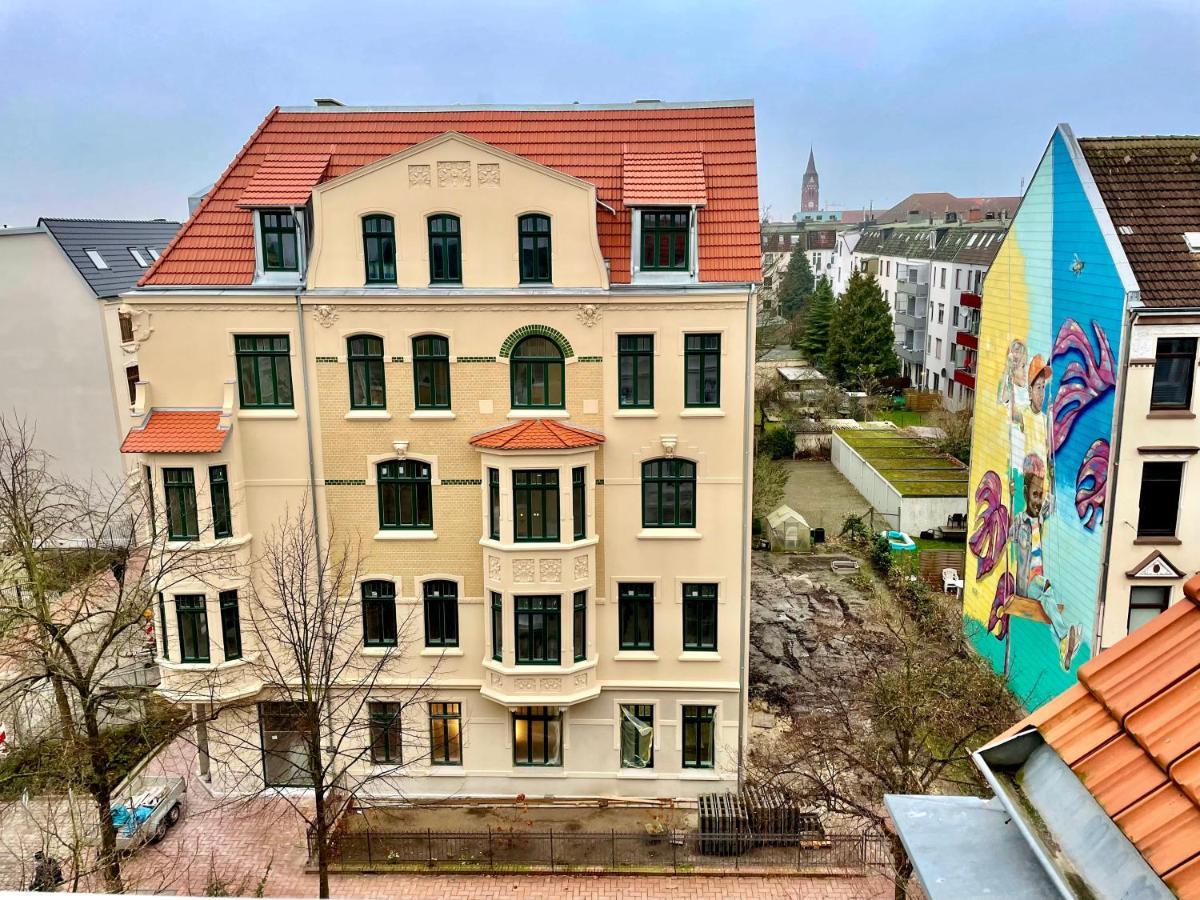 Woelkchen - Wohnung Mit Balkon, Holzdielen & Tv Bremerhaven Exteriör bild