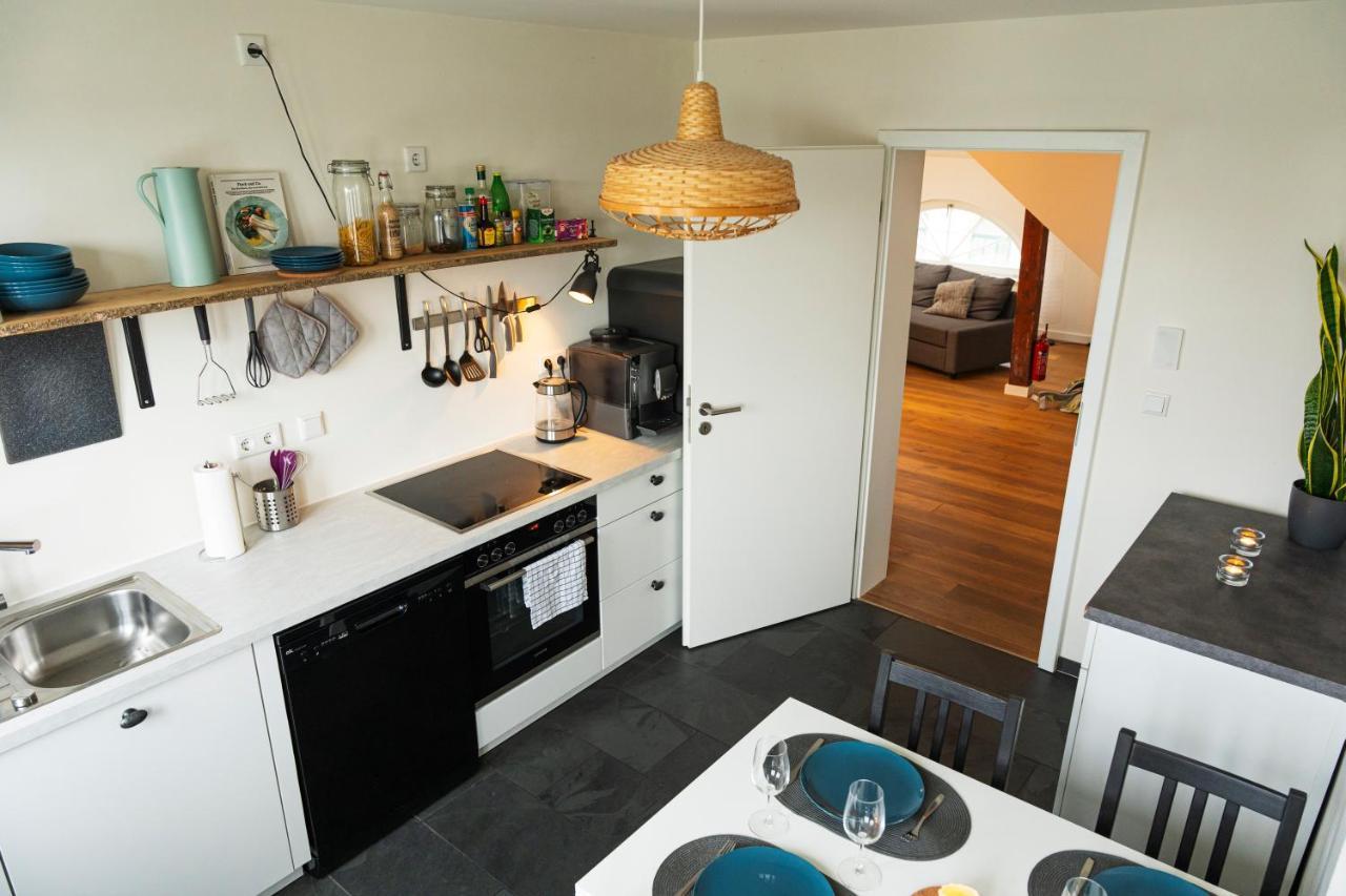 Woelkchen - Wohnung Mit Balkon, Holzdielen & Tv Bremerhaven Exteriör bild